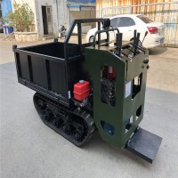 廠家直銷履帶車小型農用自行走運輸車1T手扶履帶車