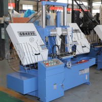 液壓送料GB4235魯班鋸業(yè)雙柱金屬帶鋸床 切割強(qiáng) 質(zhì)量強(qiáng)