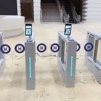 人臉識別測溫閘機(jī)實名制閘機(jī)