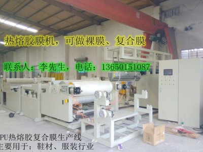 熱熔膠膜機(jī)，低溫?zé)崛勰z膜機(jī)， TPU熱熔膠膜機(jī)