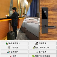 愛(ài)智達(dá)酒店智能門(mén)鎖 客房磁卡刷卡鎖系統(tǒng)