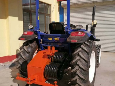12噸液壓支腿四輪卷揚機 電力放線牽引工具