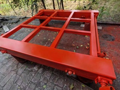 便捷自制動(dòng)軌道車(chē) 松手即剎制動(dòng)工具車(chē) 定制平板車(chē)