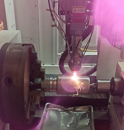 激光熔覆修復加工高精度復原調架活塞桿性能