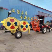 導(dǎo)線(xiàn)地線(xiàn)張力放線(xiàn)機(jī) 4噸磨芯式牽引機(jī)