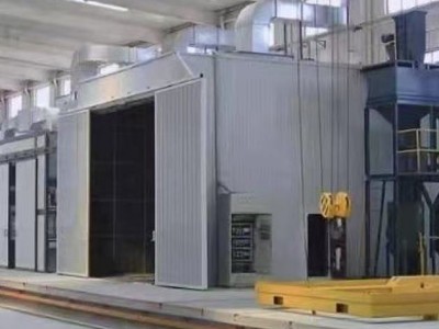 全自動噴砂房異形尺寸支持定制