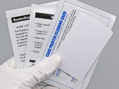 ATM機(jī) POS機(jī) 刷卡器 證卡打印機(jī)CR80通用清潔卡!