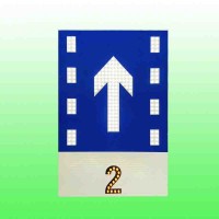 車道行駛方向標(biāo)志牌 直行車道標(biāo)志牌 led分道標(biāo)志牌廠家