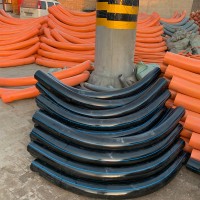 河北廠家供應(yīng) PE電力管彎頭 45度90度月牙彎 量大價優(yōu)